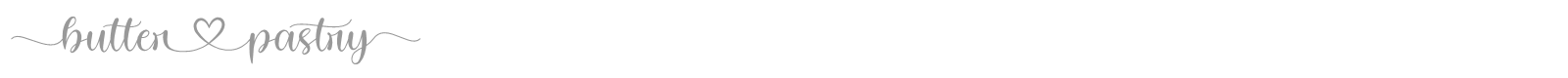 Butter Pastry font preview